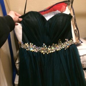 Strapless Formal Dress